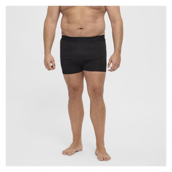 North Latitude Bamboo 2-Pack Trunks Black - Boxershorts - Boxershorts til Store Mænd