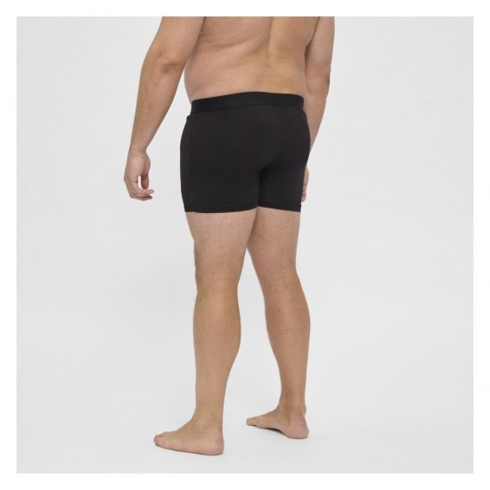 North Latitude Bamboo 2-Pack Trunks Black - Boxershorts - Boxershorts til Store Mænd