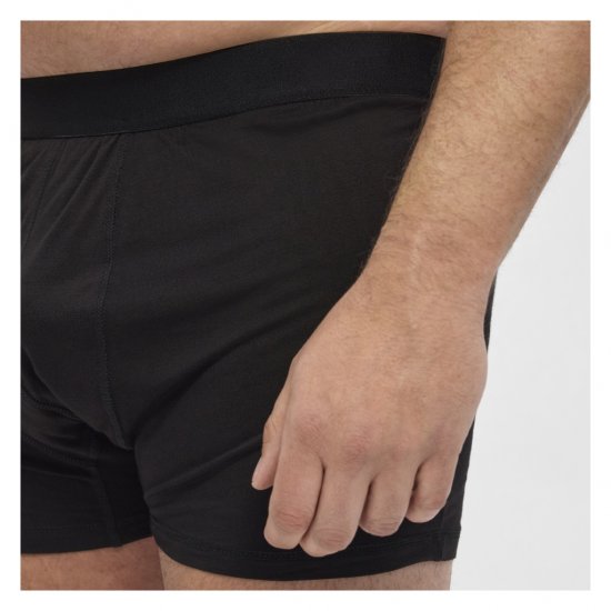 North Latitude Bamboo 2-Pack Trunks Black - Boxershorts - Boxershorts til Store Mænd
