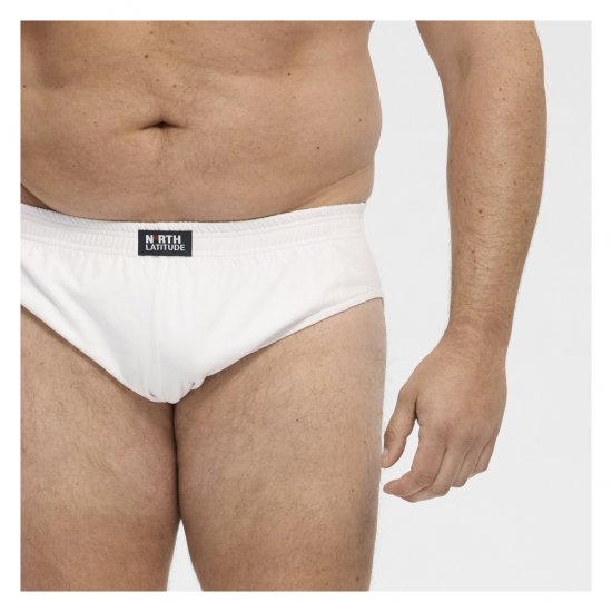 North Latitude Brief Underwear White - Herretrusser - Herretrusser Store Størrelser