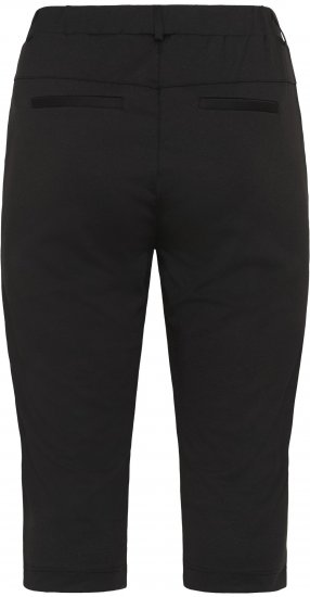 Kaffe Curve Jenna Capri Pants Black - Bukser - 