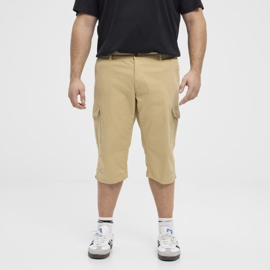 North Latitude 51136 Capri Shorts Beige - Shorts - Shorts i store størrelser - W40-W60