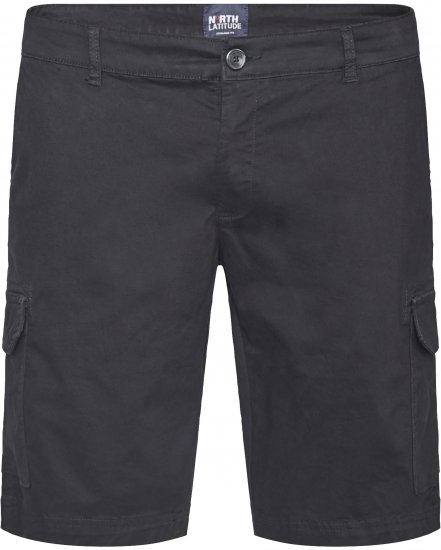 North Latitude 61148 Cargo-shorts Sort - Shorts - Shorts i store størrelser - W40-W60