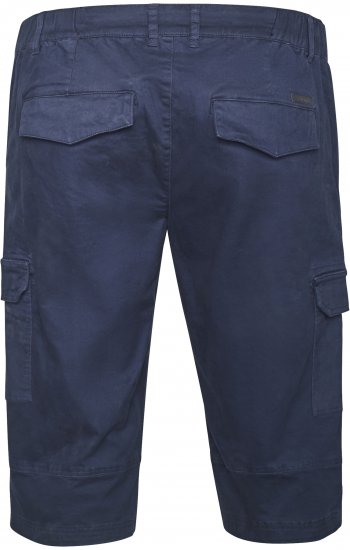 North Latitude 61150 Cargo Comfort Fit Capri Marineblå - Shorts - Shorts i store størrelser - W40-W60