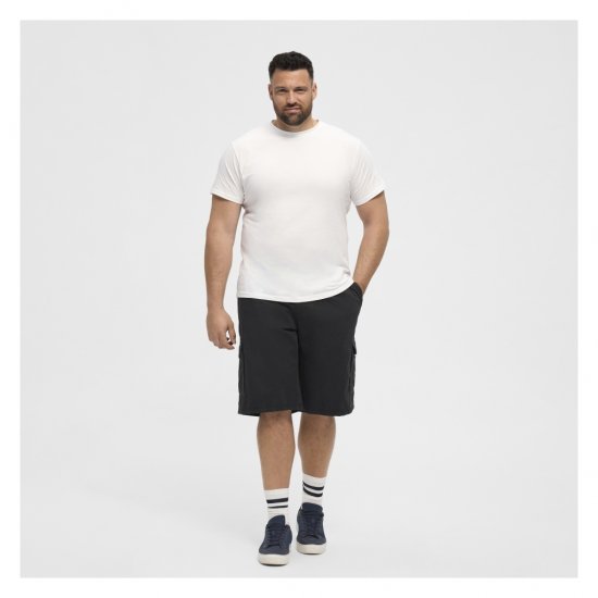 North Latitude Cargo Shorts Black - Shorts - Shorts i store størrelser - W40-W60