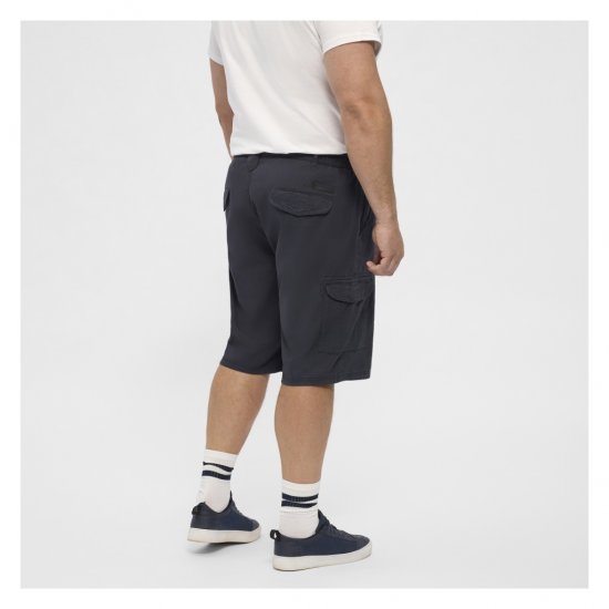 North Latitude Cargo Shorts Navy Blue - Shorts - Shorts i store størrelser - W40-W60