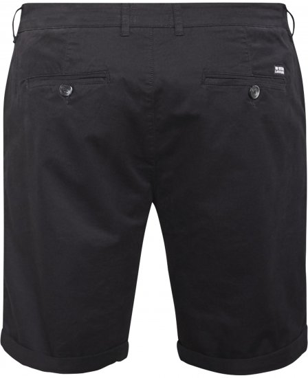 North Latitude 61147 Chinoshorts Sort - Shorts - Shorts i store størrelser - W40-W60