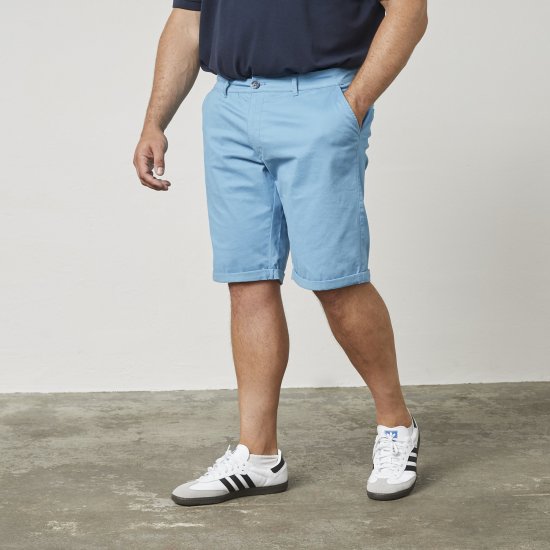 North Latitude 61147 Chino-shorts Blå - Shorts - Shorts i store størrelser - W40-W60