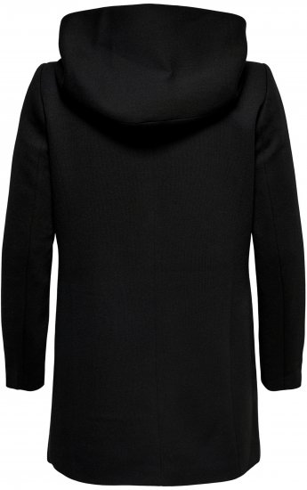 Only Carmakoma Sedona Light Coat Black - Vinterfrakker - 