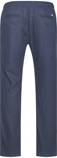 North Latitude 61155 Comfort Fit Hørbukser Marineblå - Jeans og bukser - Herrejeans og bukser i store størrelser W40-W70