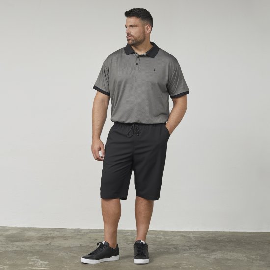 North Latitude 61146 Klassiske Comfort Fit-shorts Sort - Joggingbukser og shorts - Sweatpants og Sweatshorts 2XL-12XL