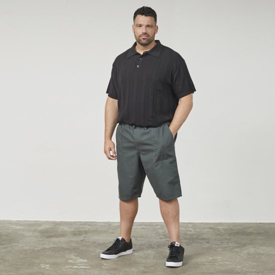 North Latitude 61336 Comfort Fit-shorts Mørkegrøn - Shorts - Shorts i store størrelser - W40-W60