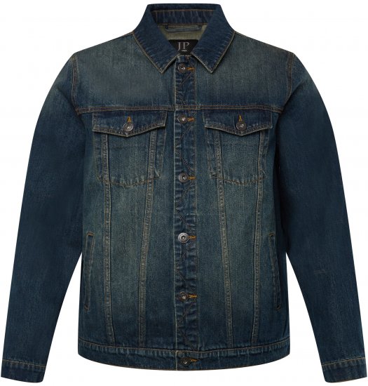 JP1880 Denim Jacket Dark Blue Denim - Jakker - Jakker i store størrelser, 2XL- 12XL