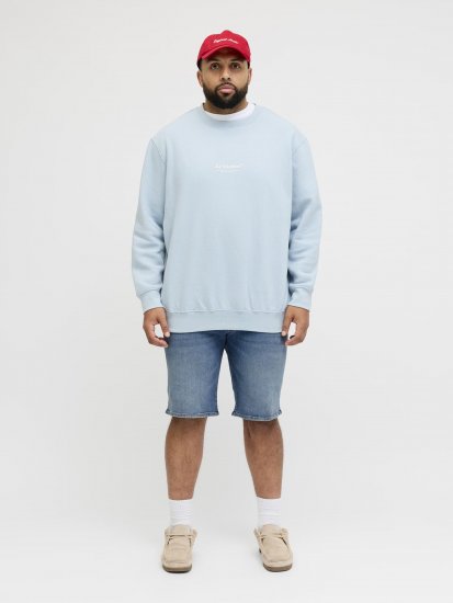 Jack & Jones Rick Original Regular Fit Shorts Blue - Shorts - Shorts i store størrelser - W40-W60