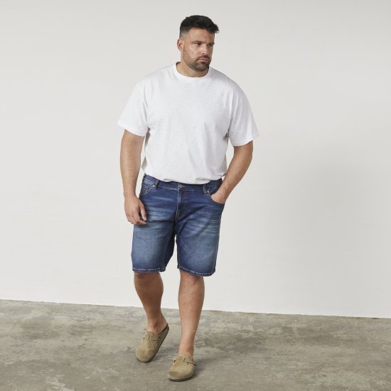 North Latitude 61156 Ringo Jeansshorts Blå - Shorts - Shorts i store størrelser - W40-W60