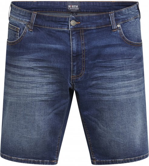 North Latitude 61156 Ringo Jeansshorts Blå - Shorts - Shorts i store størrelser - W40-W60