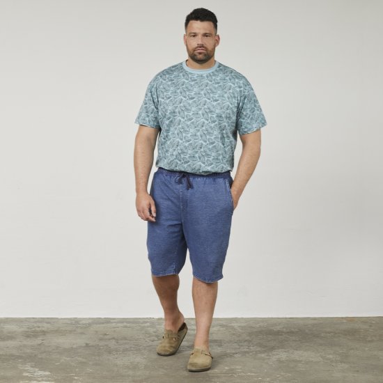 North Latitude 61333 Jog Jeansshorts Indigoblå - Shorts - Shorts i store størrelser - W40-W60