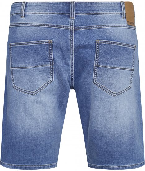 North Latitude 61339 Mick Jog Jeansshorts Blå - Shorts - Shorts i store størrelser - W40-W60