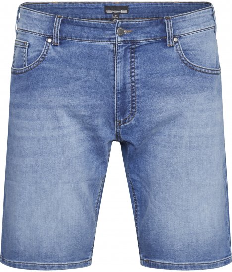 North Latitude 61339 Mick Jog Jeansshorts Blå - Shorts - Shorts i store størrelser - W40-W60