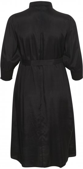 Kaffe Curve Emina Oline Kjole Sort - Kjoler - 