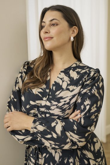 Kaffe Curve Olla Kjole Sort - Kjoler - 