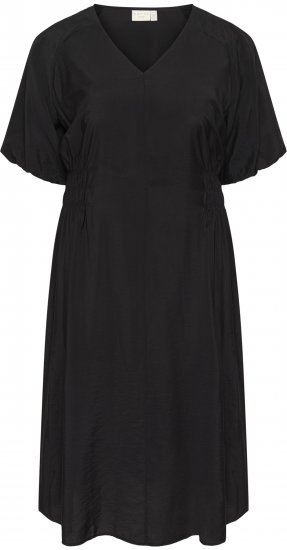 Kaffe Curve Neela Dress Black - Midikjoler - 