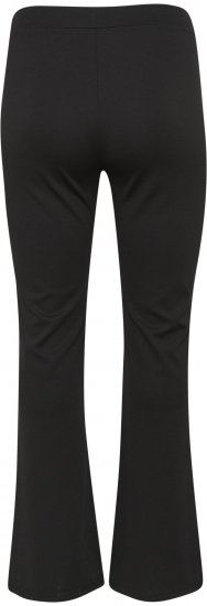 Kaffe Curve Jenna Leggings med Udsvingede Ben Sort - Jeans & Bukser i Store Størrelser – Plus Size - 