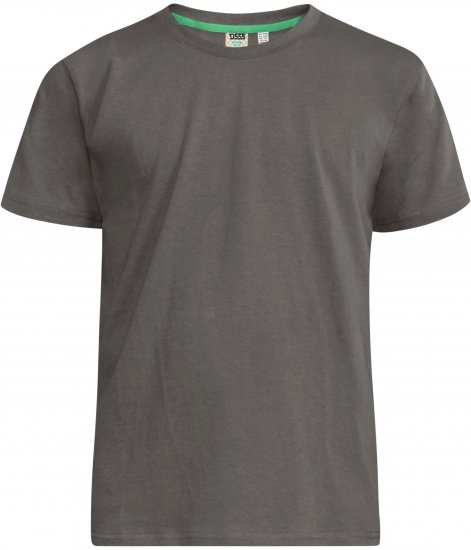 D555 Flyers Crew Neck T-shirt Khaki - T-shirts - T-shirts i store størrelser - 2XL-14XL