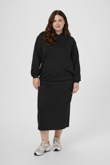 Kaffe Curve Annita Sweatshirt Black - Hættetrøjer - 