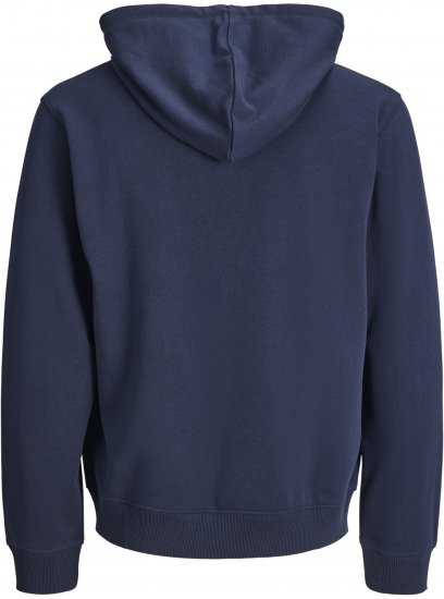 Jack & Jones College Logo Hoodie Navy - Trøjer og hættetrøjer - Trøjer og Hættetrøjer i store størrelser - 2XL-14XL