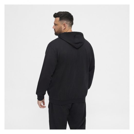 North Latitude Cardigan Hoodie Black - Trøjer og hættetrøjer - Trøjer og Hættetrøjer i store størrelser - 2XL-14XL