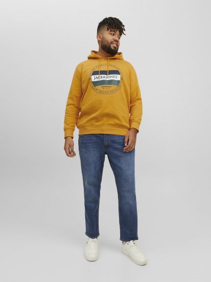Jack & Jones Codyy Hoodie Yellow - Trøjer og hættetrøjer - Trøjer og Hættetrøjer i store størrelser - 2XL-14XL