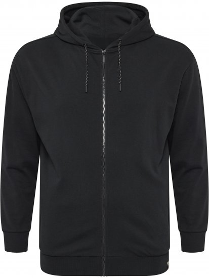 North Latitude Full Zip Hoodie Black - Trøjer og hættetrøjer - Trøjer og Hættetrøjer i store størrelser - 2XL-14XL