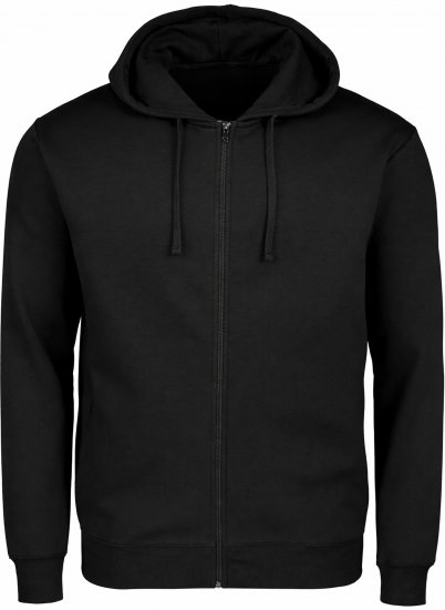 Big Bones Zorro Hoodie with Zipper Black - Trøjer og hættetrøjer - Trøjer og Hættetrøjer i store størrelser - 2XL-14XL