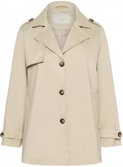 Kaffe Curve Tricia Jakke Fjergrå - Jakker & Frakker - 