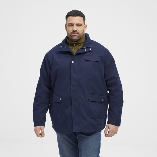 North Latitude 51103 Field Jacket Navy - Jakker - Jakker i store størrelser, 2XL- 12XL