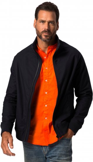 JP1880 Blouson Jacket FLEXNAMIC with Stand-up Collar Navy - Jakker - Jakker i store størrelser, 2XL- 12XL