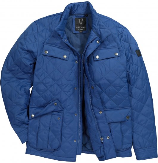 JP1880 Quilted with Multiple Pockets Jacket Dark Blue - Jakker - Jakker i store størrelser, 2XL- 12XL