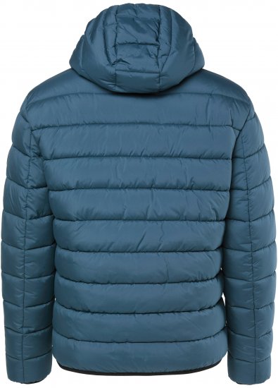 JP1880 Quilted Hooded Jacket Deep Blue - Jakker - Jakker i store størrelser, 2XL- 12XL