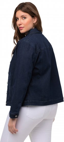 Ulla Popken Denim Jacket Blue Denim - Jakker - 