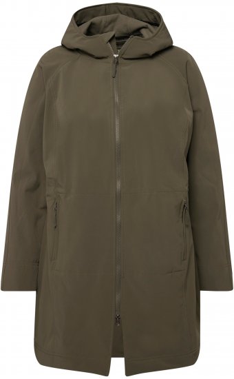 Ulla Popken Triple Function Softshell Jacket Loden Green - Jakker - 