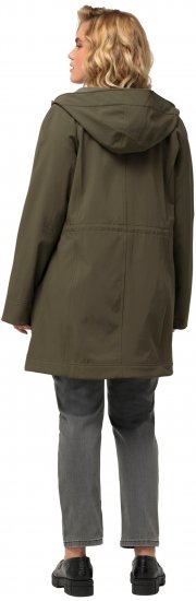 Ulla Popken Triple Function Softshell Jacket Loden Green - Jakker - 