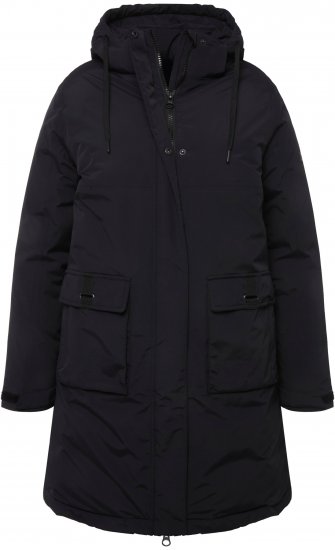 Ulla Popken HYPRAR Triple Function Fully Lined Waterproof Coat Black - Jakker - 