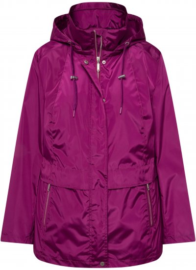 Ulla Popken HYPRAR Water-Repellent Windbreaker Berry - Jakker - 
