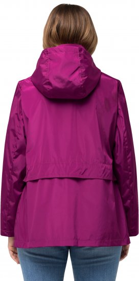 Ulla Popken HYPRAR Water-Repellent Windbreaker Berry - Jakker - 