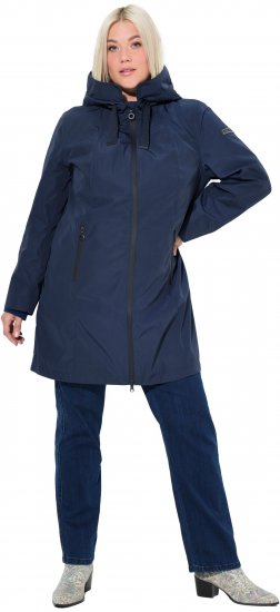 Ulla Popken HYPRAR Waterproof Jacket Navy - Jakker - 