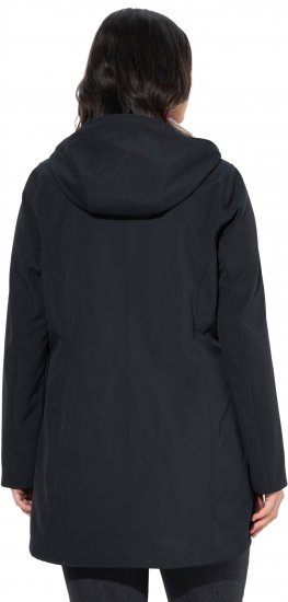 Ulla Popken HYPRAR Water-Repellent Softshell Jacket Black - Jakker - 