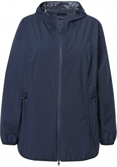 Ulla Popken Lightweight Rain Jacket Navy - Jakker - 