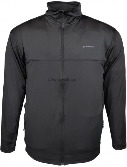 Espionage LW138 Performance Lightweight Jacket Black - Sportstøj - Sportstøj i store størrelser