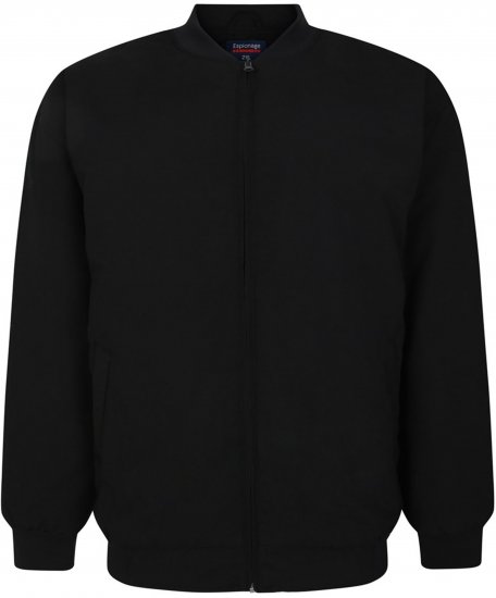 Espionage JT123 Padded Oxford Jacket Black - Jakker - Jakker i store størrelser, 2XL- 12XL